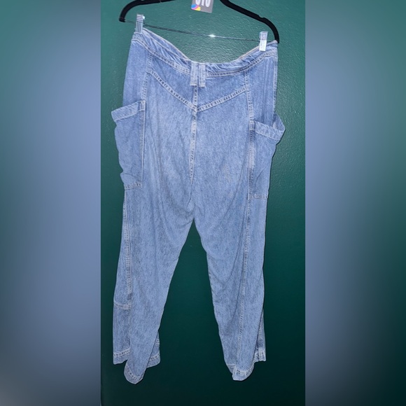 Free People Cargo Wide & Baggy Leg | Size 26 - Picture 2 of 3